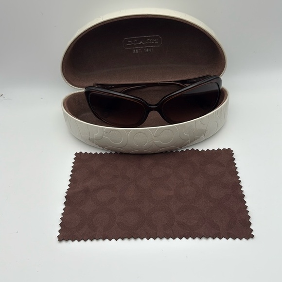 Coach Sunglasses and Case - Picture 3 of 16